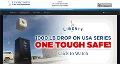 Desktop Screenshot of libertysafesnj.com